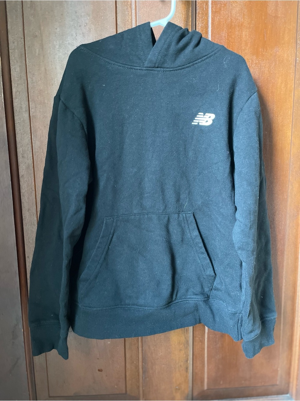 New Balance boys size 12 black hoodie